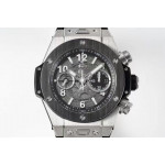 Hublot Big Bang Unico Titanium Ceramic Bezel 1:1 Best Edition Skeleton Dial Black Rubber Strap A1280 ZF