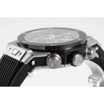 Hublot Big Bang Unico Titanium Ceramic Bezel 1:1 Best Edition Skeleton Dial Black Rubber Strap A1280 ZF