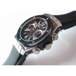 Big Bang Unico SS 1:1 Best Edition Black Skeleton Dial on Black Rubber Strap A1242 HBF