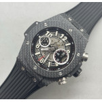 Big Bang Unico Carbon 1:1 Best Edition Black Skeleton Dial on Black Rubber Strap A1220 HBF