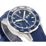 Aquatimer Chronograph IW376711 SS Case Blue Dial Rubber Strap V6S A7750