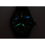 Big Pilot Real PR IW502001 Real Ceramic 1:1 Best Edition Black Dial on Black Calfskin Strap A51111 ZF v2 