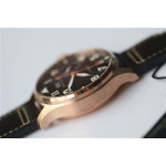 Big Pilot Real PR IW500909 "Le Petit Prince" RG Blue Dial 1:1 Best Edition on Brown Leather Strap A51111 ZF