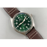 Mark XX IW328205 SS Green Dial Leather Strap ZF 