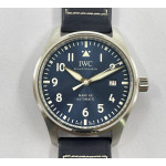 Mark XX IW328203 1:1 Best Edition Blue Dial on Blue Leather Strap V7F Asian ETA2892