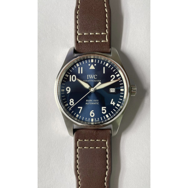 Mark XVIII IW327010 Le Petit Prince 1:1 Best Edition Blue Dial on Brown Leather Strap  V7F Asian ETA2892