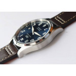 Mark XVIII IWC327010 SS Blue Dial Leather Strap M+F A2892