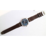 Mark XVIII IWC327010 SS Blue Dial Leather Strap M+F A2892