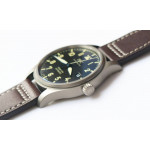 Mark XVIII IW327006 Titanium Grand 1:1 Best Edition Black Dial Leather Strap A35111 M+F