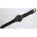 Mark XVIII IW327006 Titanium Grand 1:1 Best Edition Black Dial Leather Strap A35111 M+F