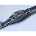 Mark XVIII IW327006 Titanium Grand 1:1 Best Edition Black Dial Blue Nylon Strap A35111 M+F 