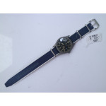 Mark XVIII IW327006 Titanium Grand 1:1 Best Edition Black Dial Blue Nylon Strap A35111 M+F 