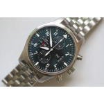 Pilot Chrono 377706 Blakc Dial 1:1 Best Edition Bracelet A7750 ZF