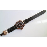 Big Pilot Real PR IW502706 RG 1:1 Best Edition Brown Dial on Black Calfskin Strap A52850 YLF