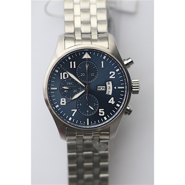 Pilot Chrono 377706 "Le Petit Prince" Blue Dial 1:1 Best Edition Bracelet A7750 ZF