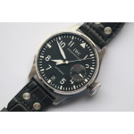 Big Pilot Real PR IW500901 Black 1:1 Best Edition Black Leather Strap A51111 ZF