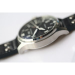 Big Pilot Real PR IW500901 Black 1:1 Best Edition Black Leather Strap A51111 ZF