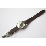 Pilot Chrono SS IW387808 Best Edition Black Dial on Brown Leather Strap A7750 ZF