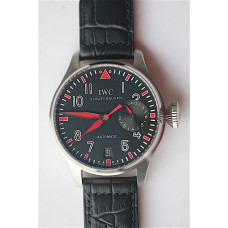 Big Pilot Real PR IW500435 "Muhammad Ali" Best Edition on Black Leather Strap A51111 ZF