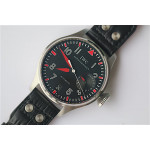 Big Pilot Real PR IW500433 "Muhammad Ali" Best Edition on Black Leather Strap A51111 ZF