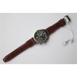 Pilot Chrono SS IW377719 Best Edition Grey Dial Brown Leather Strap A7750 ZF