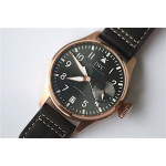 Big Pilot Real PR 2016 IW500917 RG Best Edition Gray Dial on Brown Leather Strap A51111 ZF