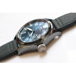 Big Pilot Real PR IW502003 Real Ceramic “BOUTIQUE RODEO DRIVE” 1:1 Best Edition on Black Calfskin Strap A51111 V2 ZF