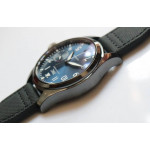 Big Pilot Real PR IW502003 Real Ceramic “BOUTIQUE RODEO DRIVE” 1:1 Best Edition on Black Calfskin Strap A51111 V2 ZF