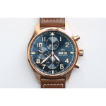 Pilot Chrono 377721 "Le Petit Prince" RG ZF 1:1 Best Edition on Brown Leather Strap A7750