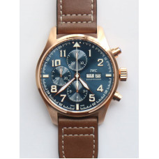 Pilot Chrono 377721 "Le Petit Prince" RG ZF 1:1 Best Edition on Brown Leather Strap A7750