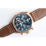 Pilot Chrono 377721 "Le Petit Prince" RG ZF 1:1 Best Edition on Brown Leather Strap A7750