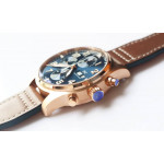 Pilot Chrono 377721 "Le Petit Prince" RG ZF 1:1 Best Edition on Brown Leather Strap A7750