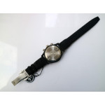 Pilot Chrono Top Gun IW389001 Real Ceramic 1:1 Best Edition Black Dial on Black Calfskin Strap A7750 ZF