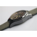 Pilot Chrono Top Gun IW388002 Real Ceramic 1:1 Best Edition Gray Dial on Green Calfskin Strap A7750 ZF