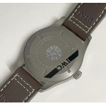 Mark XVIII IW327006 Titanium 1:1 Best Edition Black Dial Brown Leather Strap V7F A2892