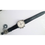 Portugieser Chrono Classic 42 IW390406 SS 1:1 Best Edition White dial Leather Strap A7750 ZF