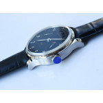 Portuguese Real PR Real Annual Calendar Edition “Pisa” 1:1 Best Edition Black Dial on Black Leather Strap A52850 ZF