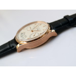 Portuguese Real PR Real Annual Calendar RG IW503504 1:1 Best Edition White Dial on Black Leather Strap A52850 ZF