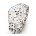 Portuguese Chrono IW3716 1:1 Best Edition White Dial RG Markers on SS Bracelet V6SF A7750