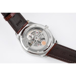 Portuguese IW358304 1:1 Best Edition SS White Dial RG Markers Leather Strap ZF A82200