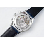 Portugieser Chronograph Edition 1:1 Best Edition White/Blue Dial Leather Strap AZF