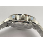 Portuguese Chrono IW3716 1:1 Best Edition White Dial Blue Markers on SS Bracelet V6SF A7750