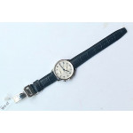 Portuguese IW371446 1:1 Best Edition SS White Dial Blue Markers on Blue Leather Strap ZF V3  A7750 (Slim Movement)