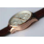 Portuguese IW371480 1:1 Best Edition RG White dial Brown Leather Strap ZF V3 A7750 (Slim Movement)