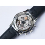 Portugieser Chronograph Edition 150 Years IW371602 1:1 Best Edition White Dial on Black Leather Strap ZF