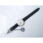 Portugieser Chronograph Edition 150 Years IW371602 1:1 Best Edition White Dial on Black Leather Strap ZF