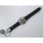 Portuguese IW371609 1:1 Best Edition SS Black Dial Black Leather Strap A96355 ZF V3