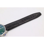 Portuguese Chrono IW371615 1:1 Best Edition Green Dial Black Leather Strap A69355 ZF