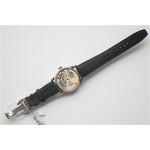 Portuguese Real PR IW500126 7 Days 1:1 Best Edition Gery Dial Black Leather Strap A52010  ZF