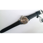 Portuguese IW544203 SS 1:1 Best Edition White Dial Blue Number Markers on Blue Leather Strap GSF